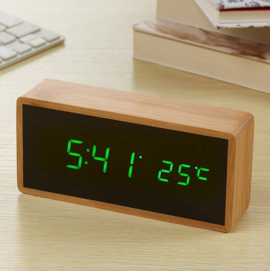 Alarm Clock Digital Rectangular | LED