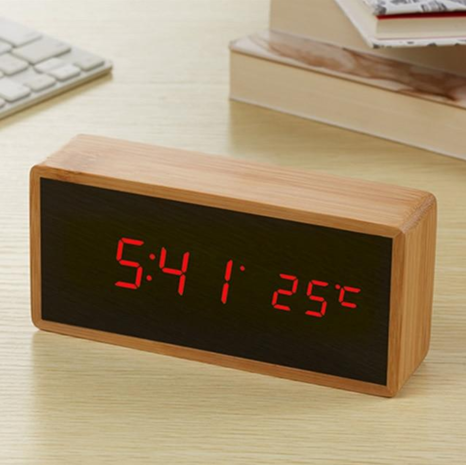 Alarm Clock Digital Rectangular | LED