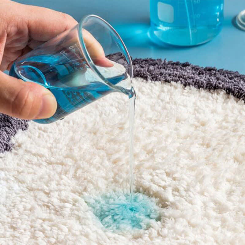 Bathroom Rug Modern Pattern | Washable