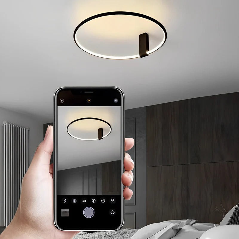 Ceiling Lights Modern Ring Bedroom | LED
