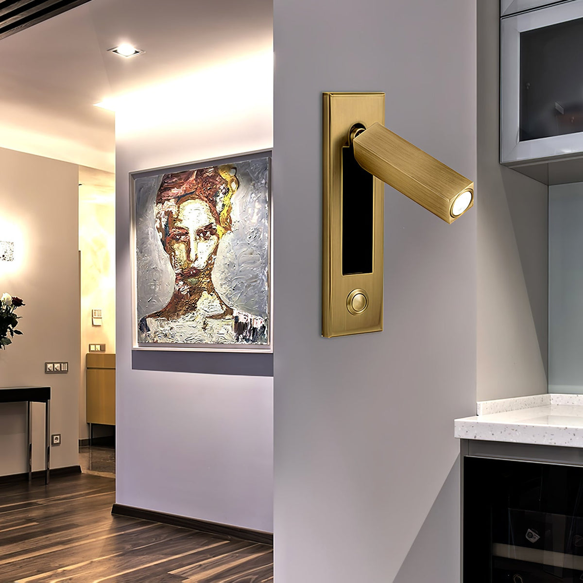 Wall Sconce LED Black Adjustable Spot Reading | Modern