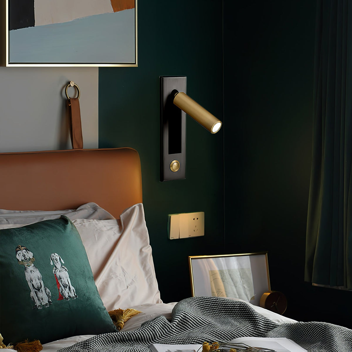 Wall Sconce LED Black Adjustable Spot Reading | Modern
