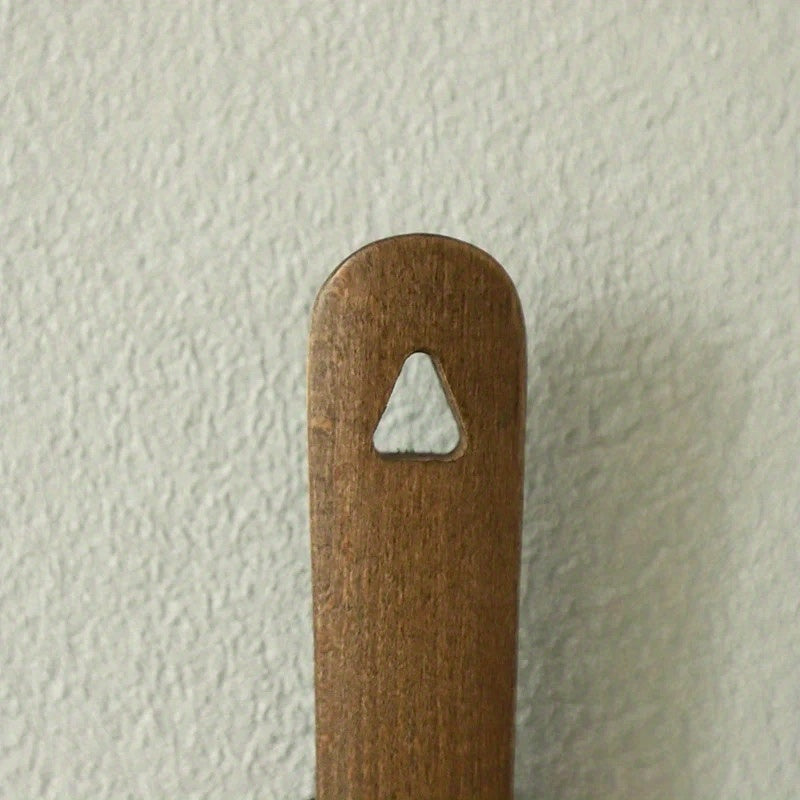 Ergonomic Walnut Magnetic Shoehorn | Wall Mount