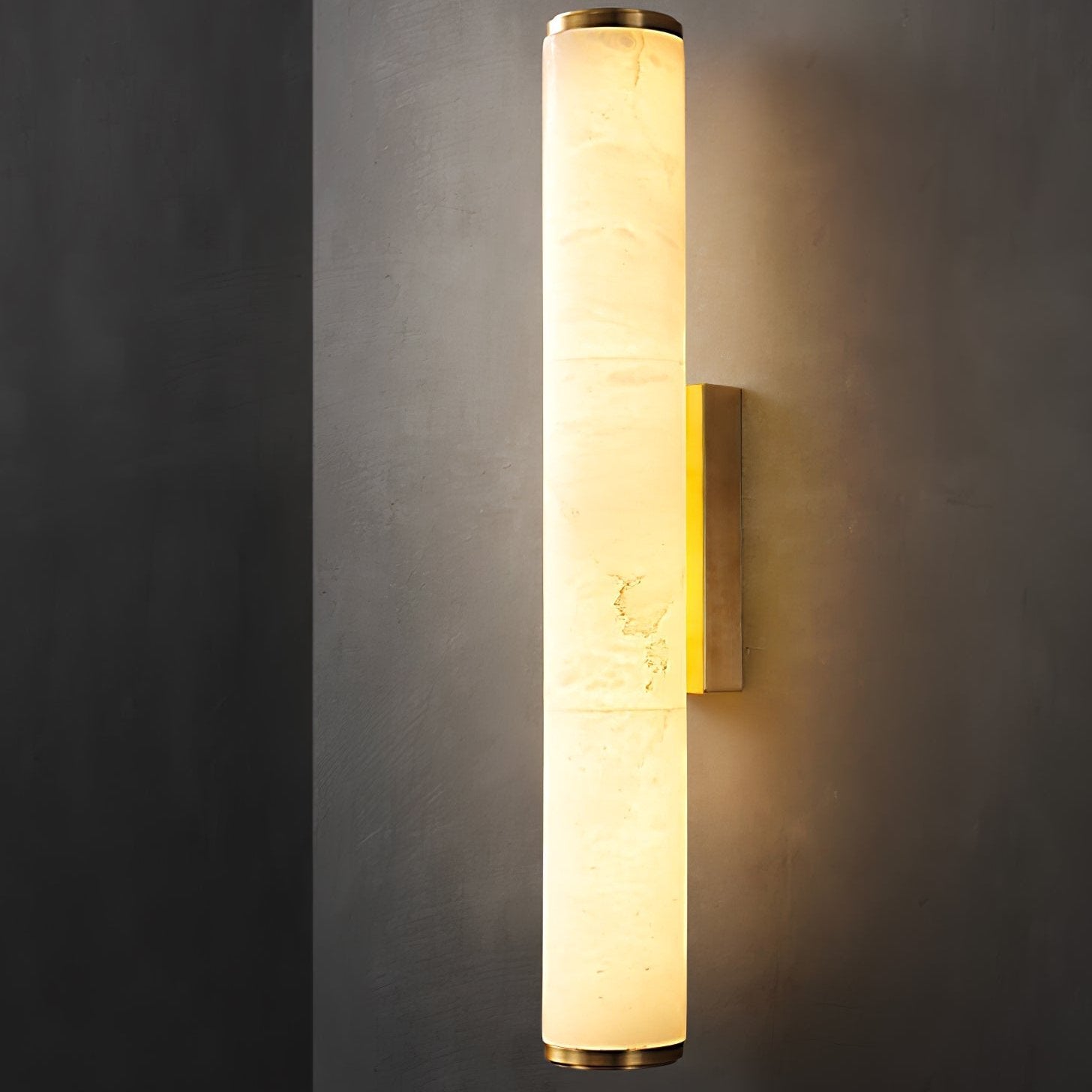 Spanish Marble Style Wall Sconce | Modern
