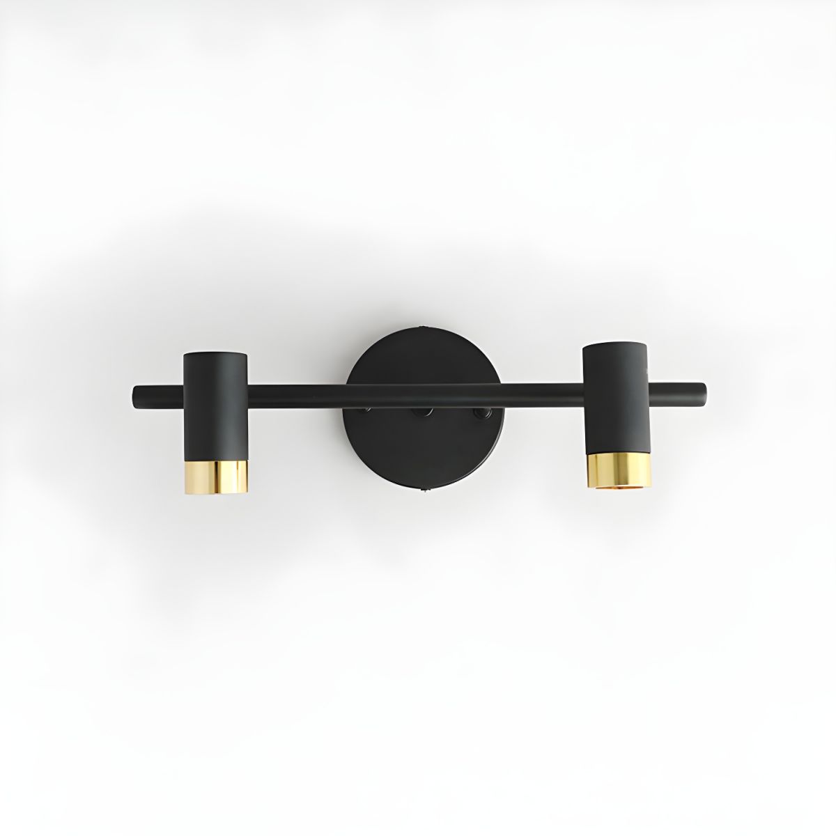 Bathroom Vanity Light with 2 Cylinder Heads | Modern