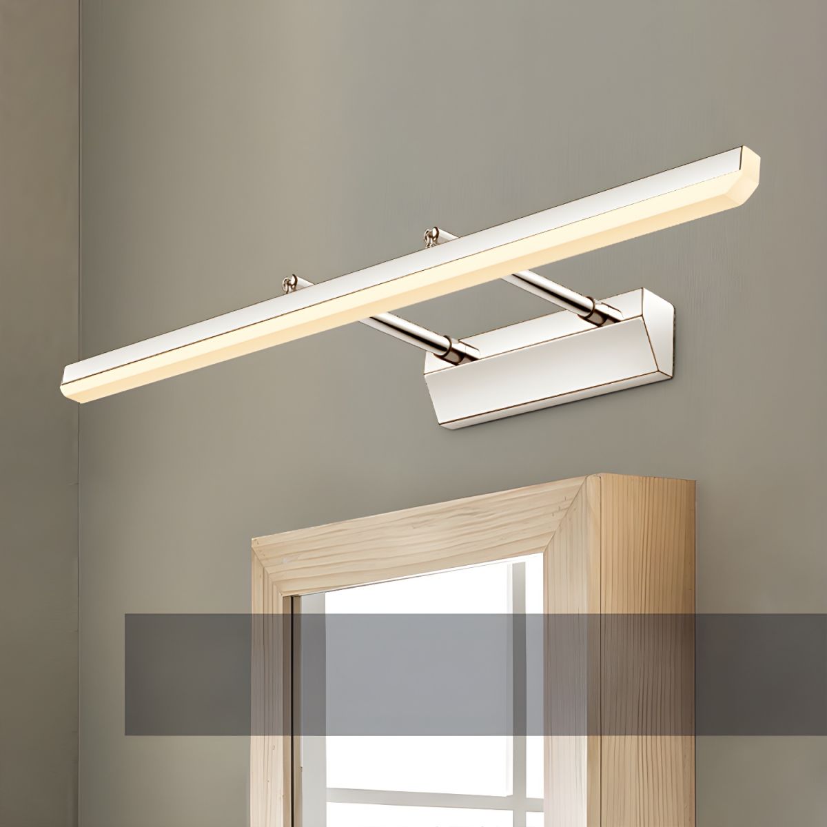 Bathroom Vanity Light with Dual Arm Mount | LED