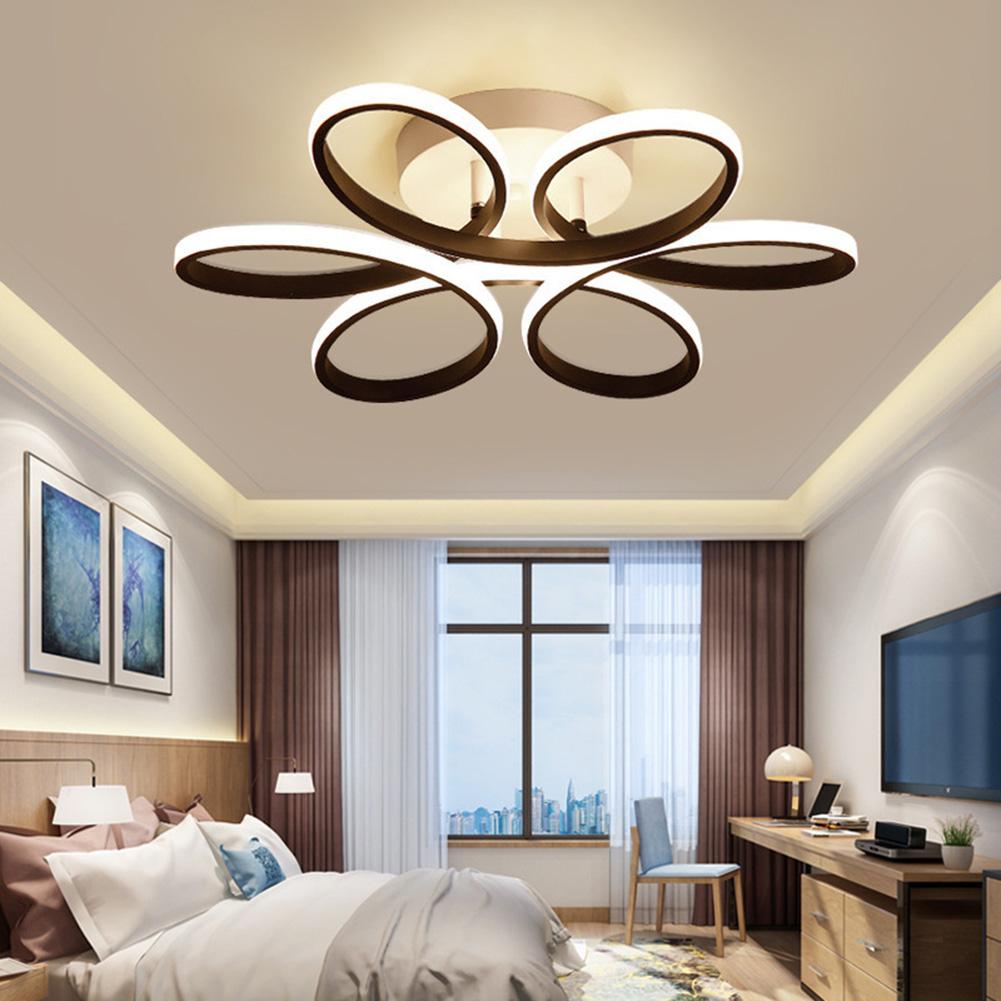 Ceiling Lights with Flower LED Design | Bedroom & Living Room