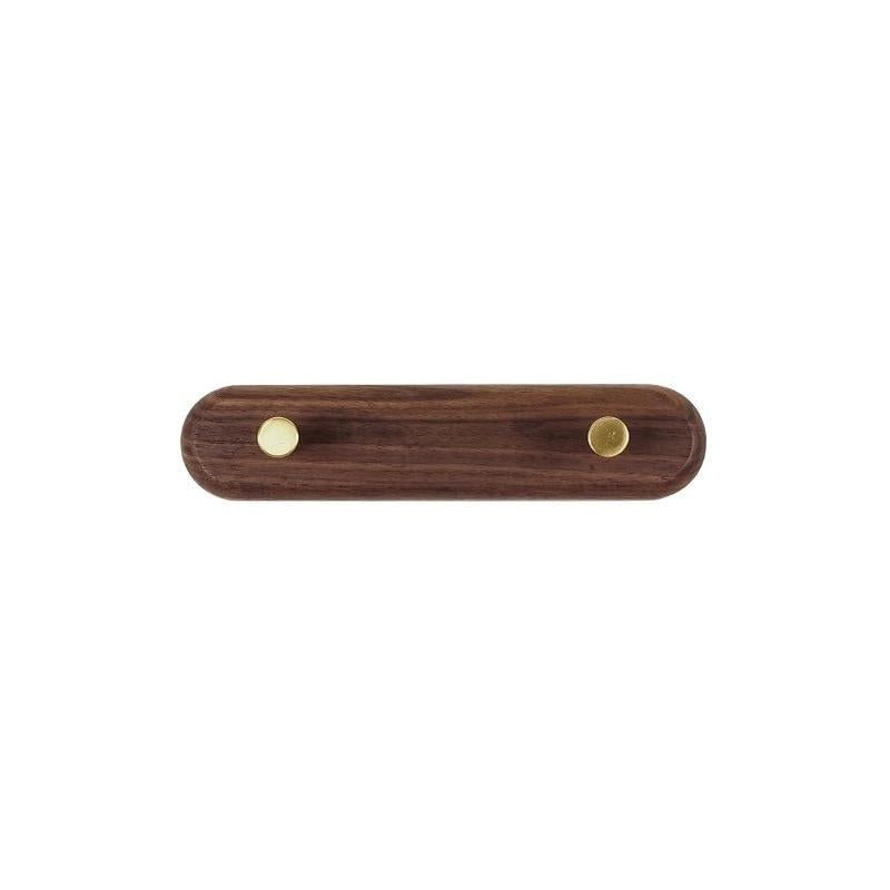 Coat Hangers Wood Peg Rail with Round Knobs | Minimalist