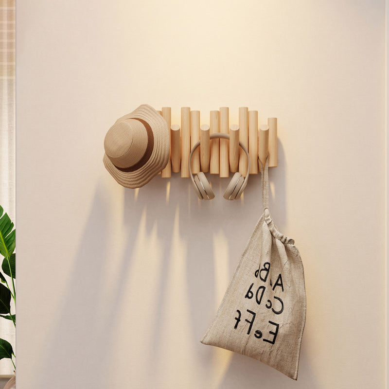 Coat Racks Wooden Wall Mounted | Nordic