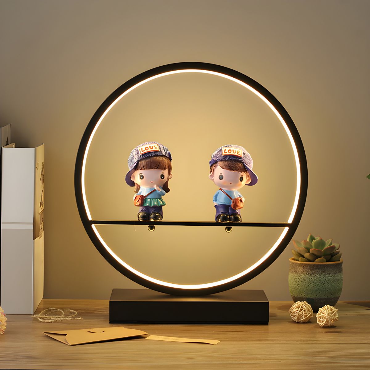 Desk Lamps with LED Frame | Bedroom & Living Room
