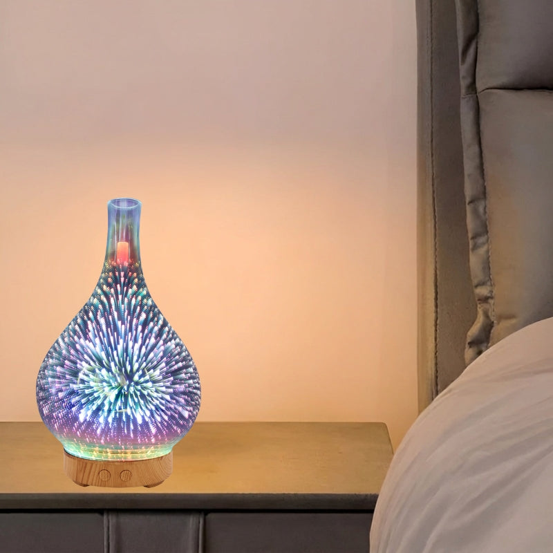 Diffuser Firework Style Display with LED Lights | Ultrasonic