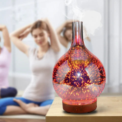 Diffuser Firework Style Display with LED Lights | Ultrasonic