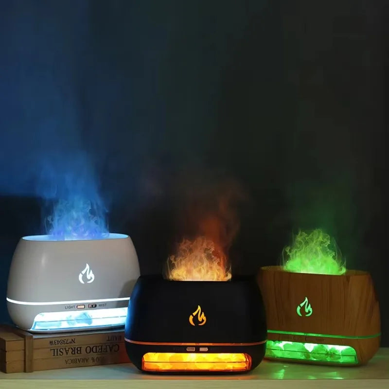Diffuser Flame Effect with LED Lighting | USB