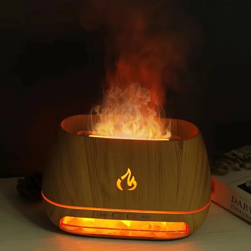 Diffuser Flame Effect with LED Lighting | USB