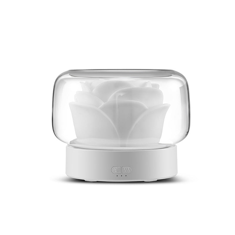 Diffuser Rose Dome with LED Light | Aromatherapy