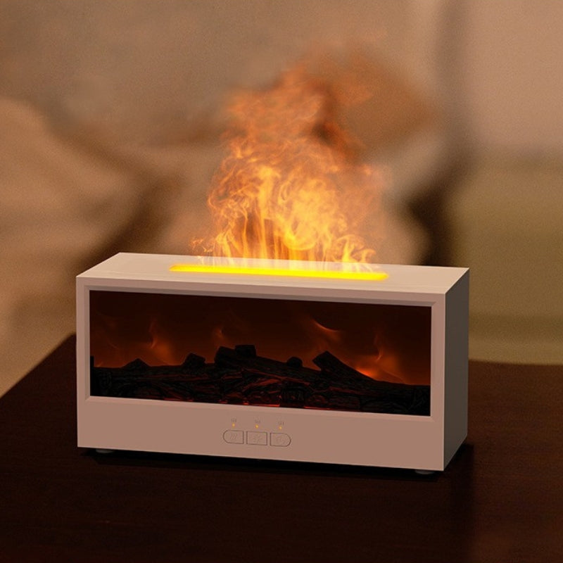 Diffusers Flame Fireplace with Remote Control | Aromatherapy