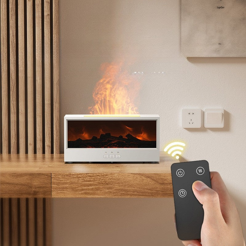 Diffusers Flame Fireplace with Remote Control | Aromatherapy