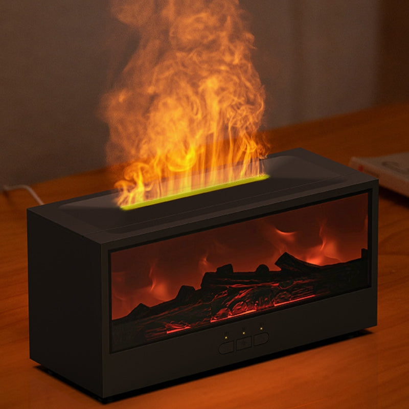 Diffusers Flame Fireplace with Remote Control | Aromatherapy