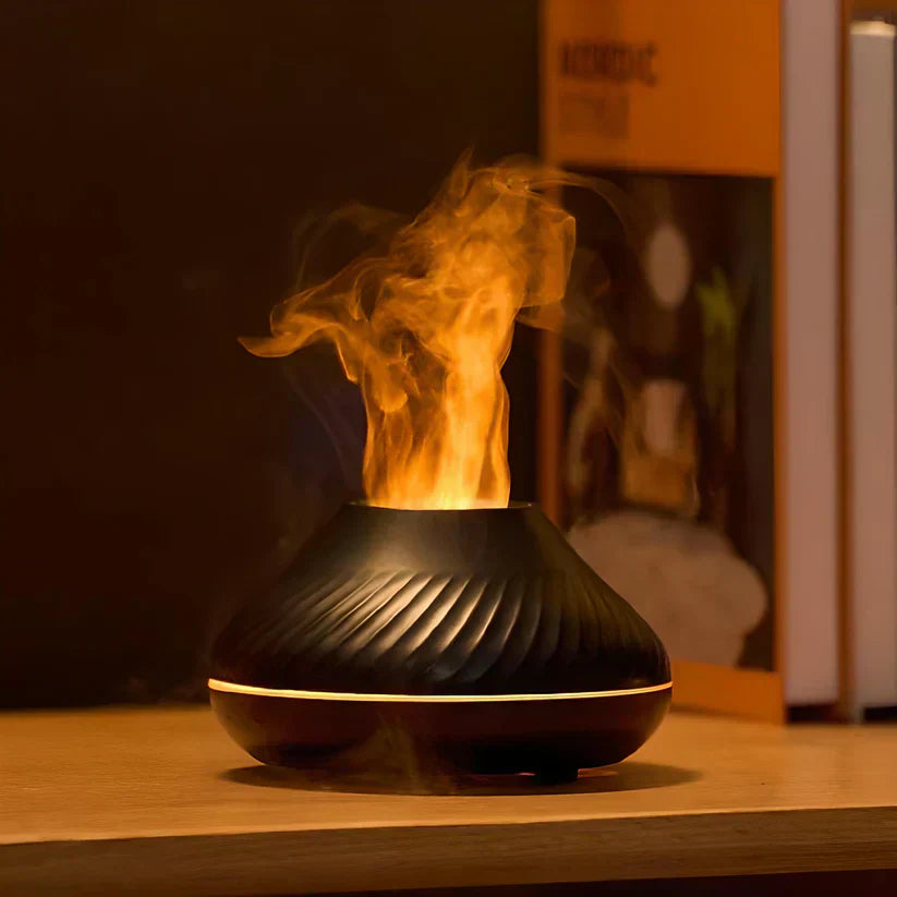 Diffusers Volcano Flame Effect with Ripple Design | Aromatherapy