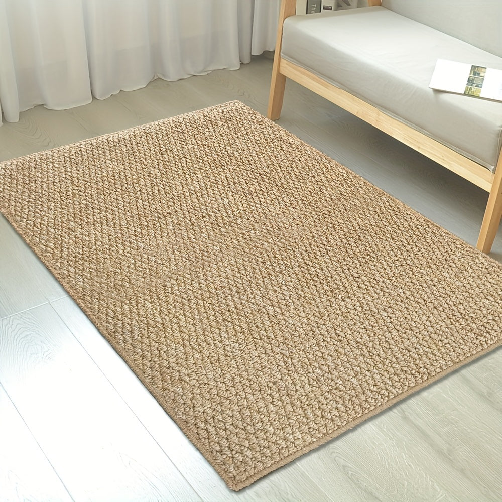 Doormat for Entryway with Chunky Loop Texture | Minimalist