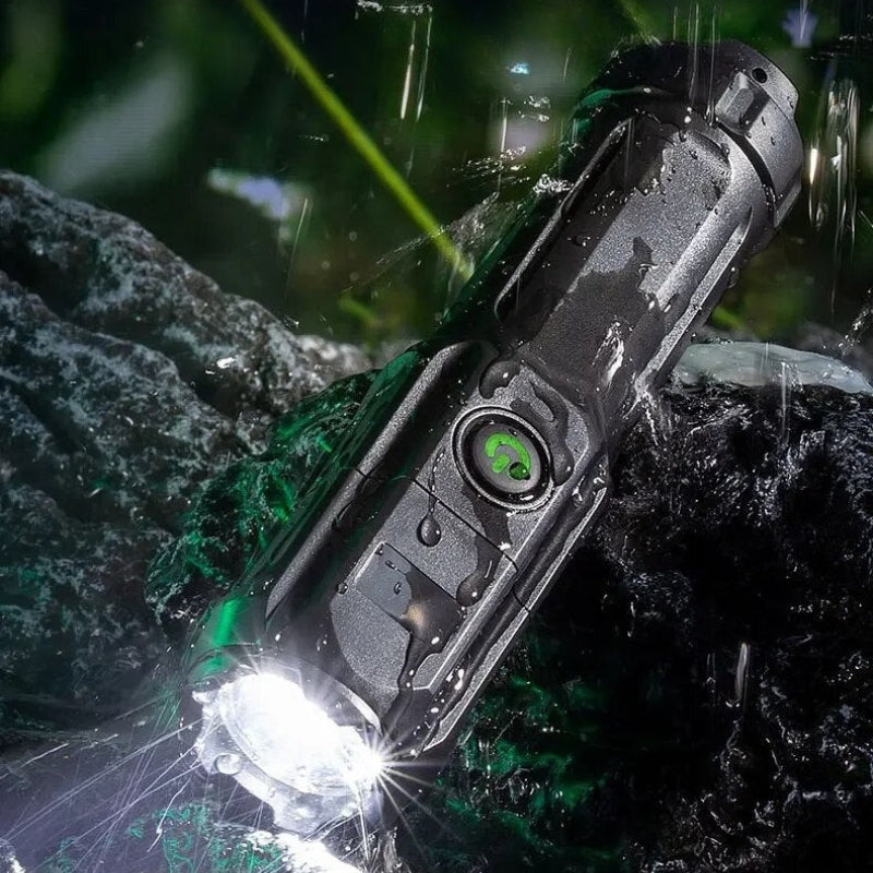 Flashlight Tactical USB Rechargeable Zoomable | LED
