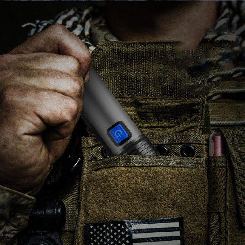 Flashlight with USB Charging | Compact
