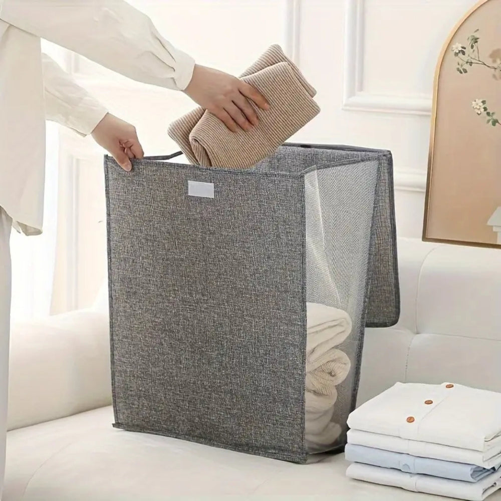 Foldable Hanging Laundry Basket | Wall Mounted