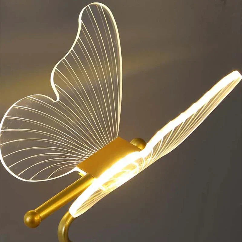 Gift Decor Butterfly Lamp with Acrylic Shade | LED