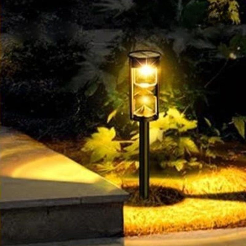 Landscape Lighting Hourglass Solar Stake for Path | Outdoor