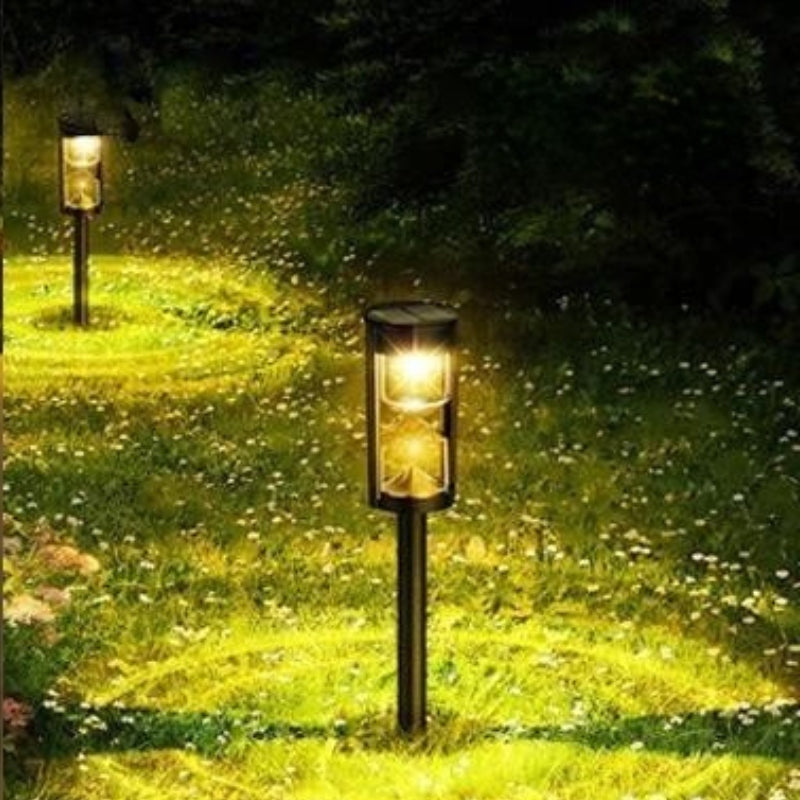 Landscape Lighting Hourglass Solar Stake for Path | Outdoor