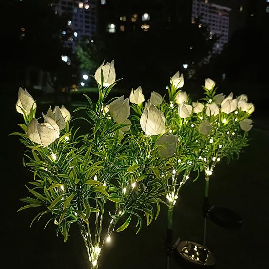 Landscape Lighting Solar Flower Stake for Garden | Decoration