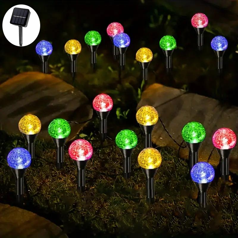 Landscape Lighting Solar LED Stake Garden Bubble | Outdoor