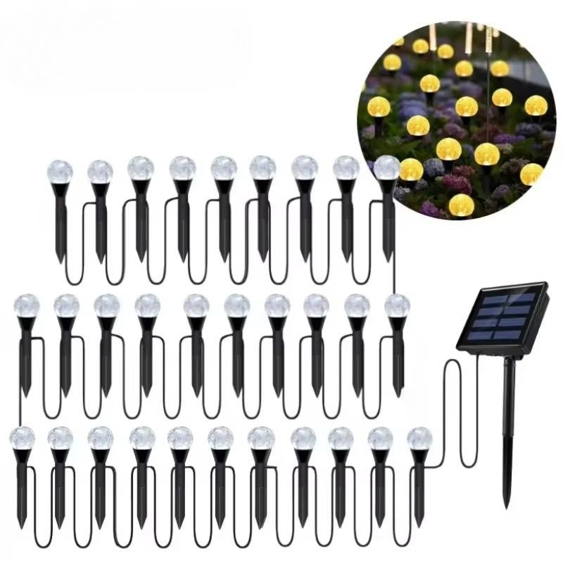 Landscape Lighting Solar LED Stake Garden Bubble | Outdoor