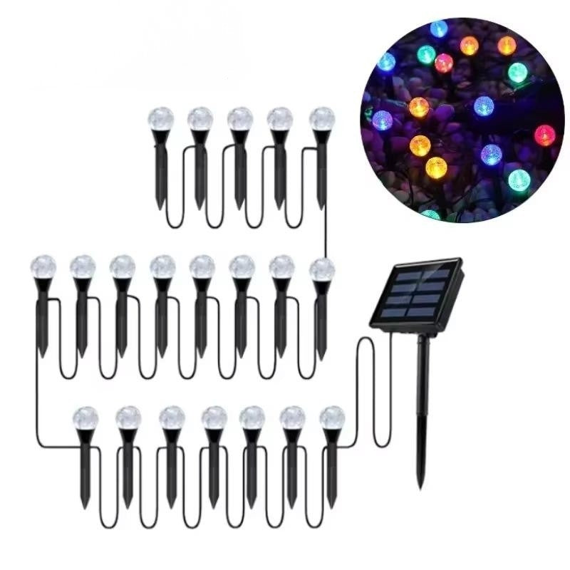 Landscape Lighting Solar LED Stake Garden Bubble | Outdoor