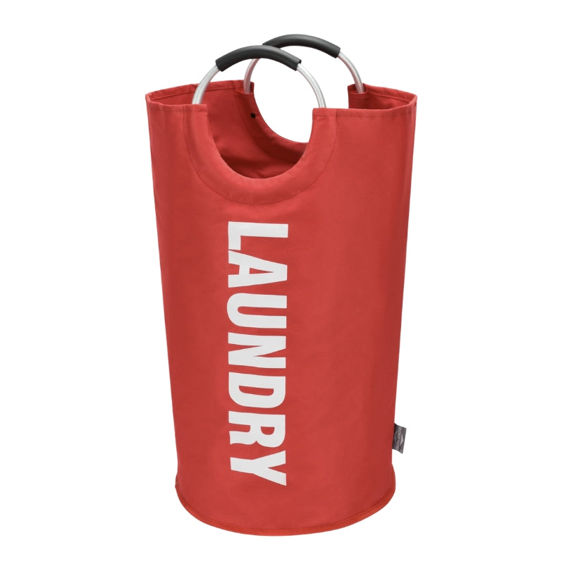 Laundry Basket Bag with Handles for Bedroom & Bathroom | Foldable