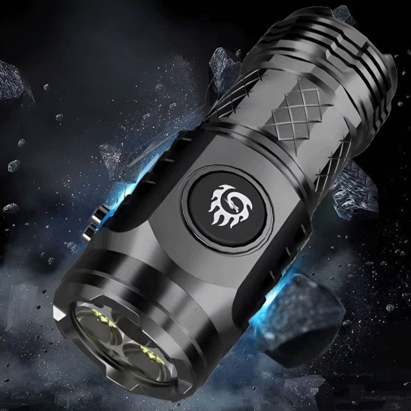 Mini Tactical Flashlight | Triple LED