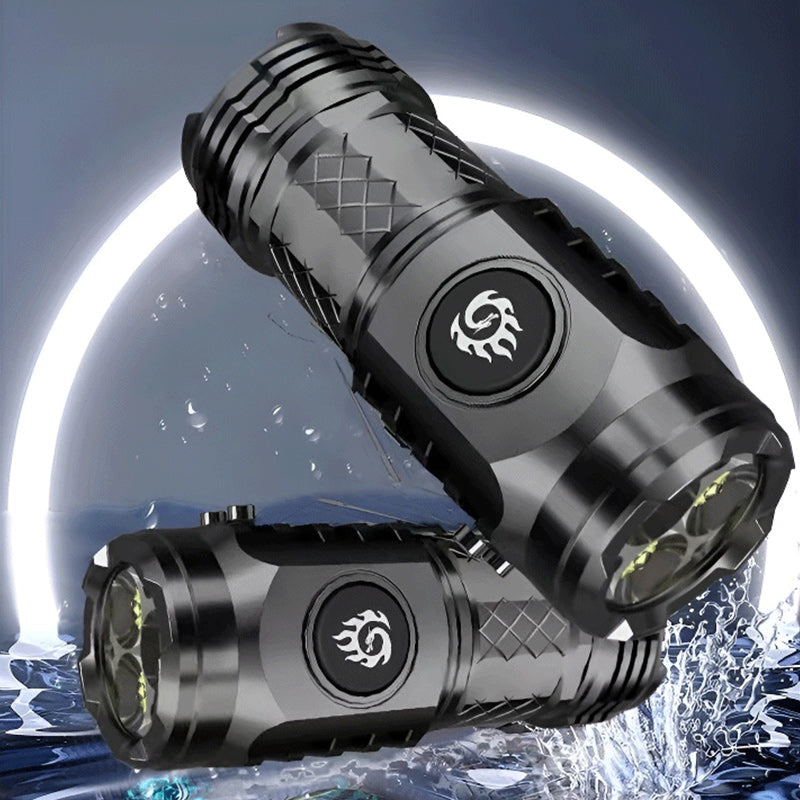 Mini Tactical Flashlight | Triple LED
