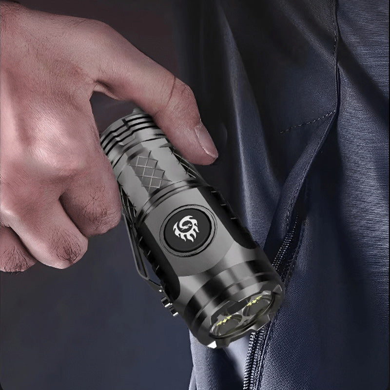 Mini Tactical Flashlight | Triple LED