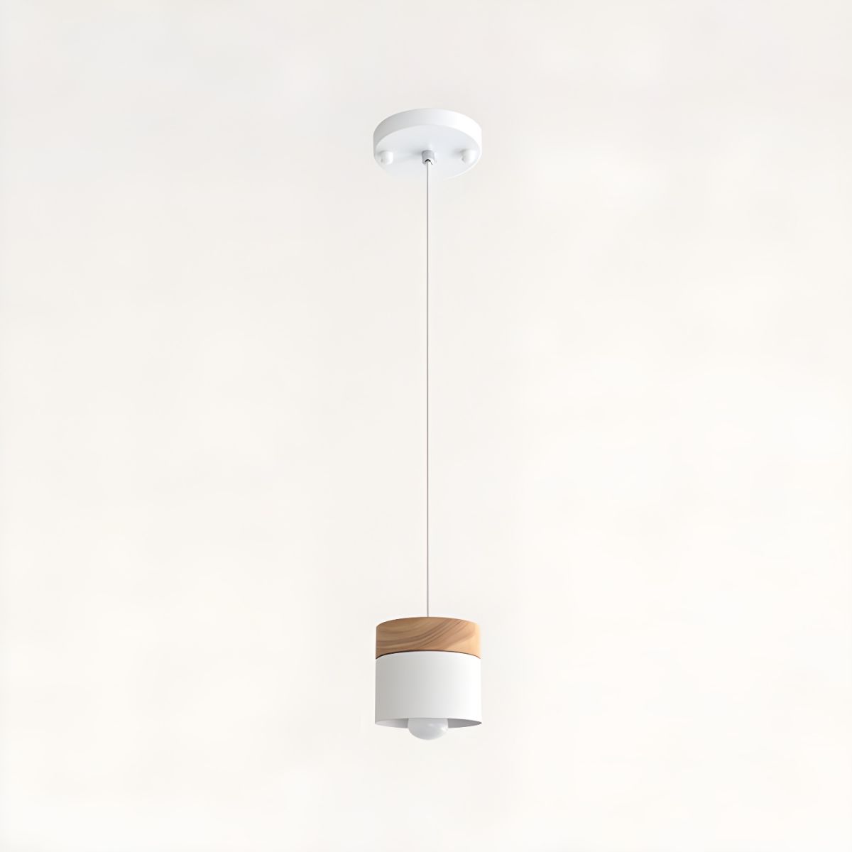 Pendant Light for Dining & Kitchen Room | Wood Top