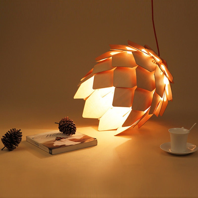 Pendant Light with Pinecone Shade | Kitchen & Dining Room