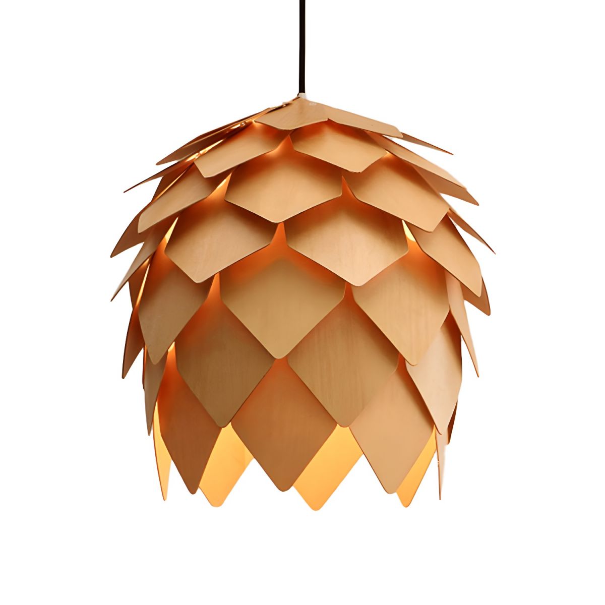 Pendant Light with Pinecone Shade | Kitchen & Dining Room