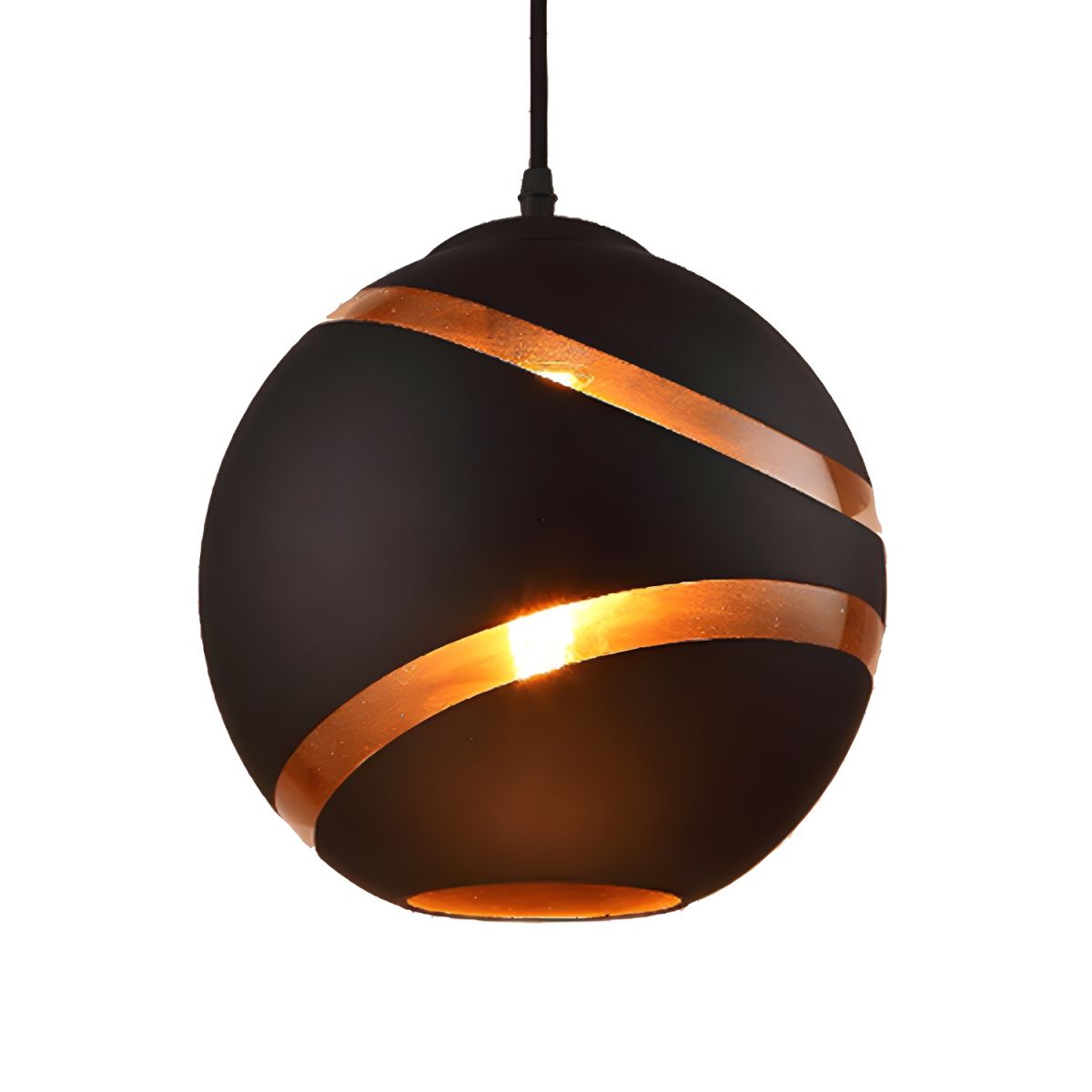 Pendant Light with Round Globe Shade | Dining & Kitchen