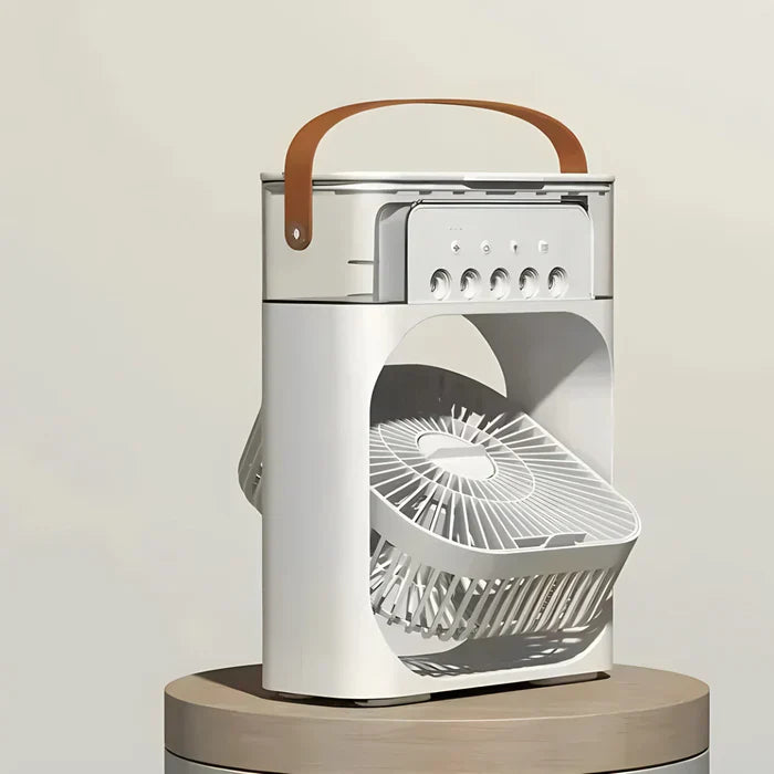 Portable Fan Evaporative Air Cooler with Mist | LED