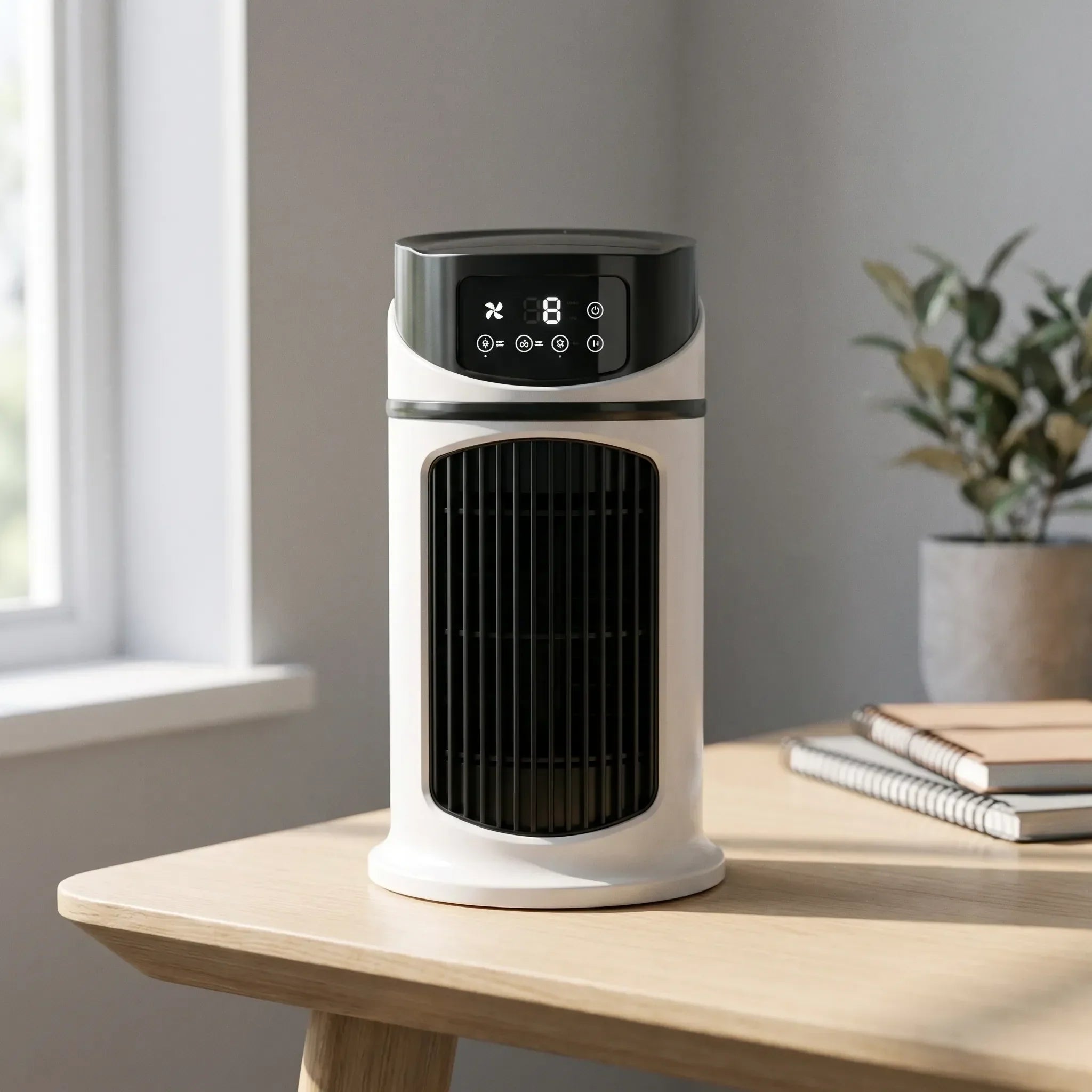 Portable Fans Tower with LED Digital Display | Timer