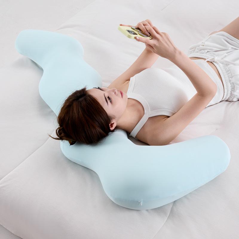 Pregnancy Pillow with Body Support | Seahorse Shape