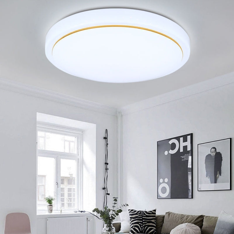 Round Flush-mount Ceiling Lights for Bedroom | LED