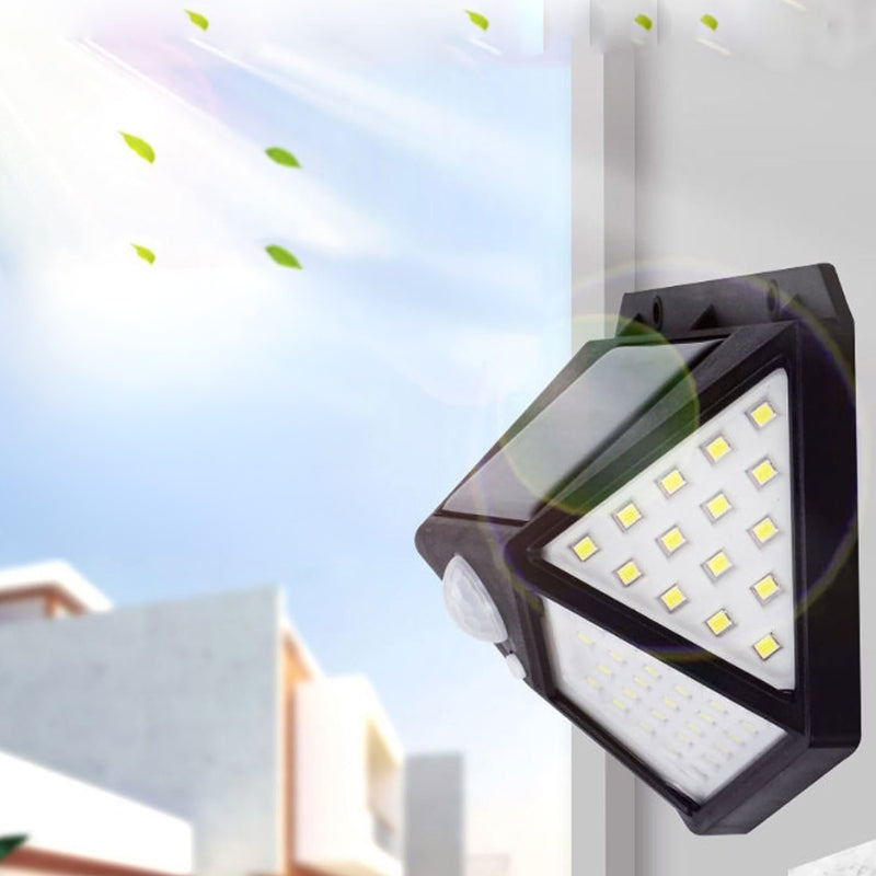 Security Light Solar Wide Angle with Motion Sensor | Wall Mount