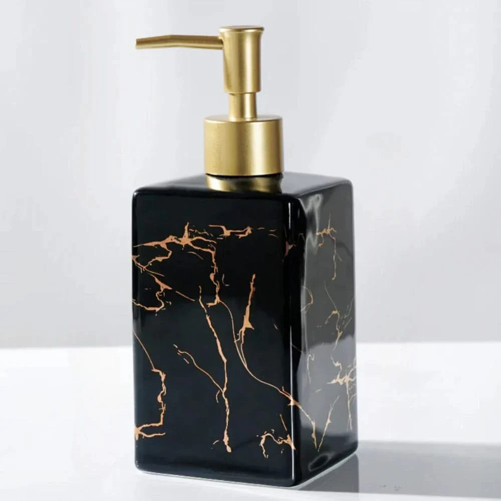 Soap Dispenser with Marble Design | Bathroom & Kitchen