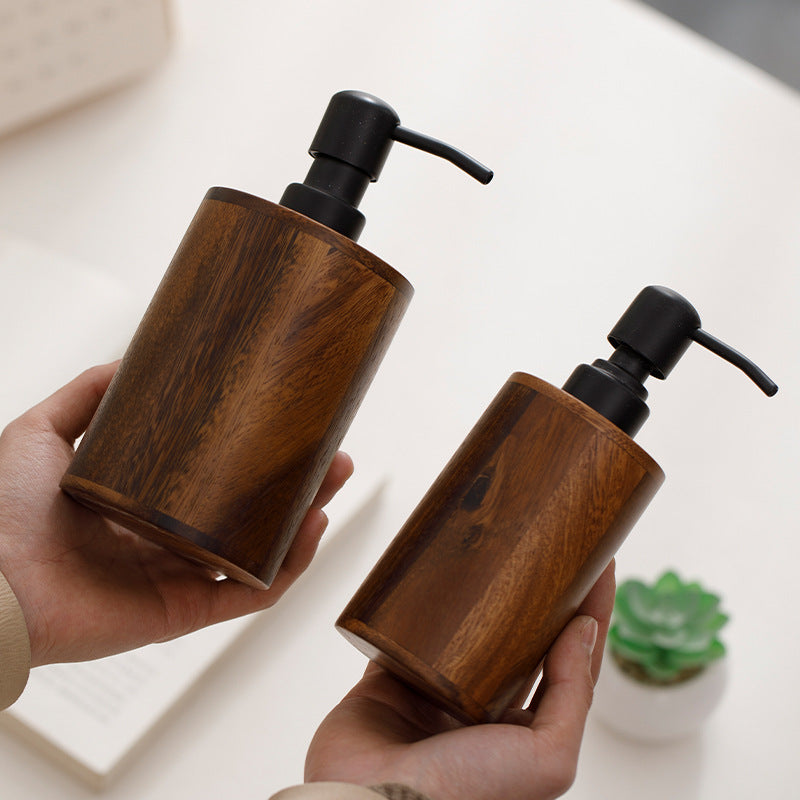 Soap Dispenser with Wood Design | Bathroom & Kitchen