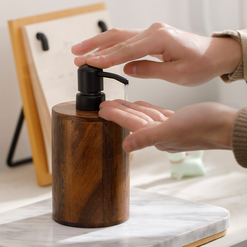 Soap Dispenser with Wood Design | Bathroom & Kitchen